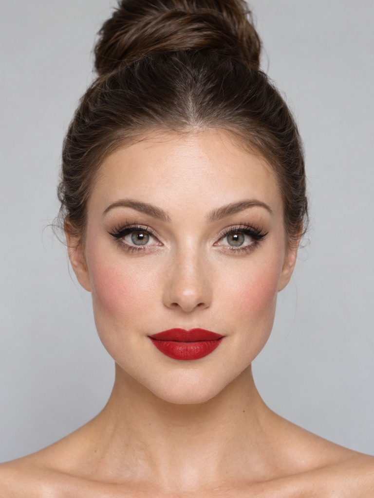 Inspiration look: Classic red lip